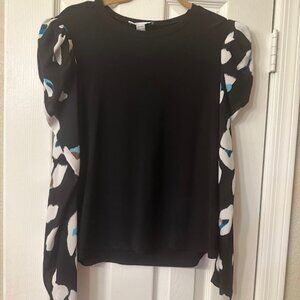 Joseph Ribkoff Top with Gorgeous Sleeve Detail